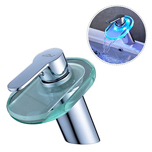 Led rgb mitigeur lavabo robinet salle de bain b...