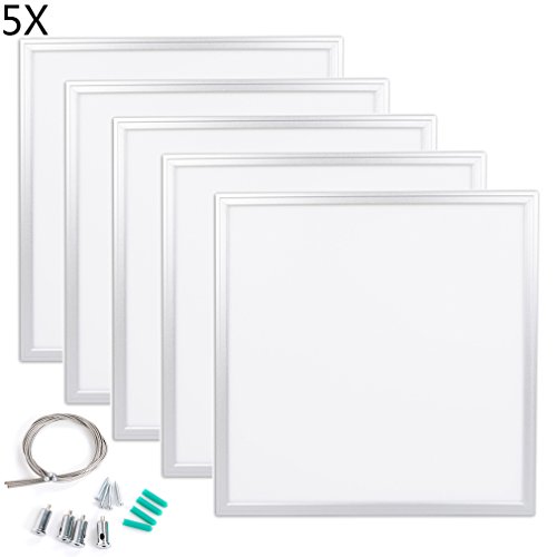 Lot de 5 Dalle LED Anten® 60 x 60 CM Ultraslim ...