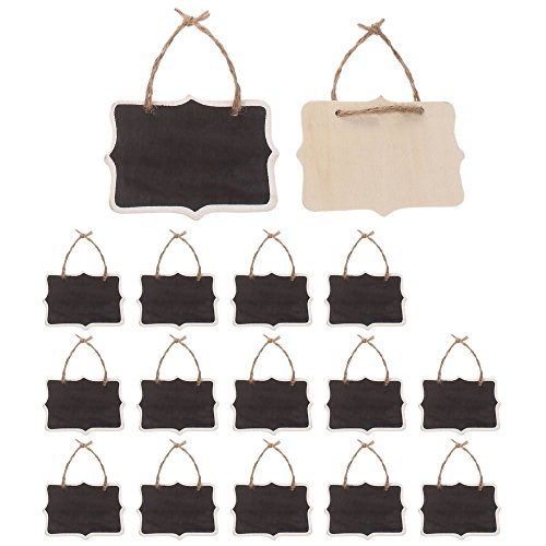 Mis. 16 Pièces Petit-Tableau Noir avec de la ficelle KT001 code EAN 0729440737139 