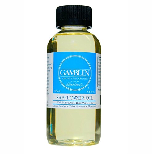 Gamblin Safflower oil 4oz code EAN 0729911090046 
