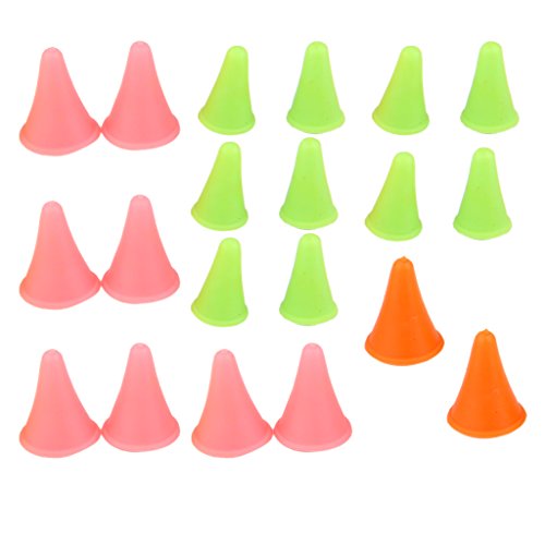 Générique 20x Bouchons Pour Aiguilles à Tricoter Plastique Protecteurs De Pointes code EAN 0730792004435 