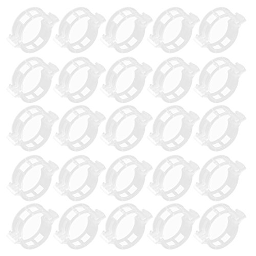 100pcs Collier Lien Pour Ligature Clips de Fixa...