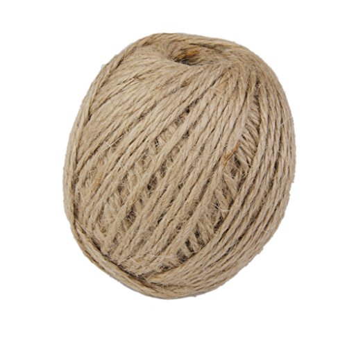60m Ficelle Corde Torsadée en Toile de Jute 2mm 0730792046169 Générique
