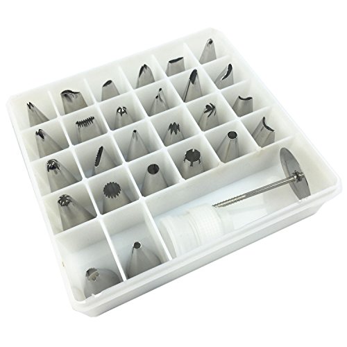 Bioeilife Acier Inoxydable Gâteau Outils Conseils de Pâtisserie Pour des Professionnelles et des Domestiques 0732030560741 (0732030560741)