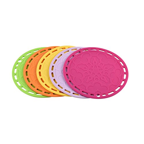 Dessous plat cuisine 5-pack manique silicone de...