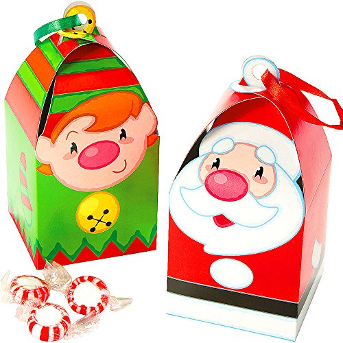 - 6 x boîtes en carton de noel?boxes pour brico...