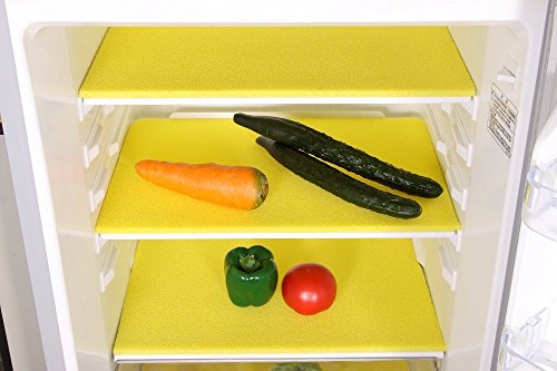 DAH Dah Réfrigérateur Tapis de cuisson en silicone prolongeant la fraîcheur (Jaune) 0732840036238 (0732840036238)