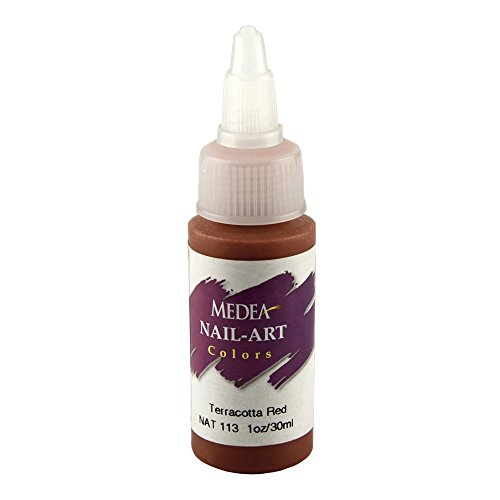 Medea Nail Couleur: Terracotta Red 1 Oz