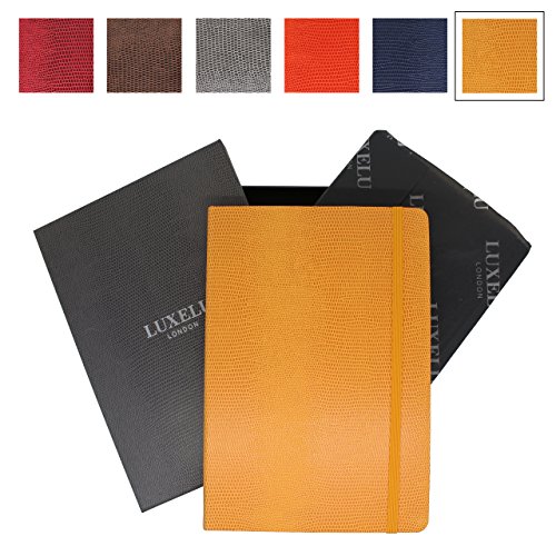 Luxelu Carnet A5 de Luxe par Luxelu London, avec Finition Signature, Jolie Coffret Cadeau 0735810647366 (0735810647366)
