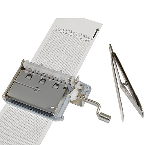 30 notes music box movement hand crank diy your...