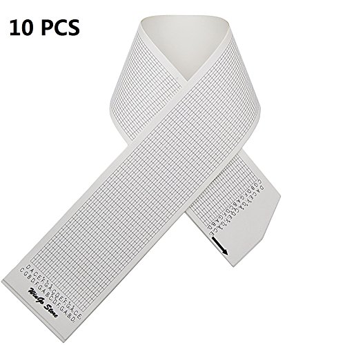 Wingostore 30 bandes de Musique vierges Note Boîte Recharge Papier vierge pour handcrank Boîte à musique Mouvement Lot de 10 code EAN 0735810684224 