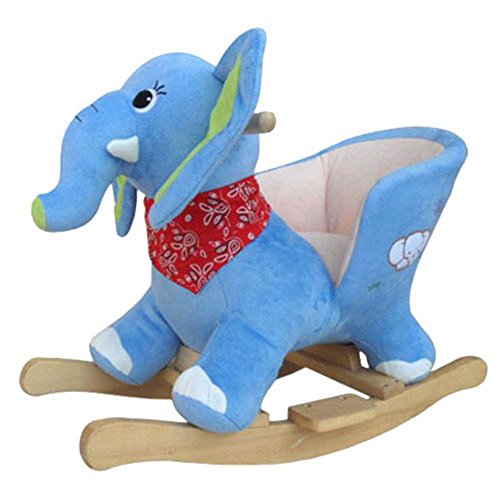 Voiture à bascule animal à bascule peluche de e...