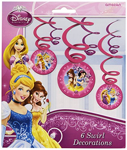 6 Suspensions Princesses Disney