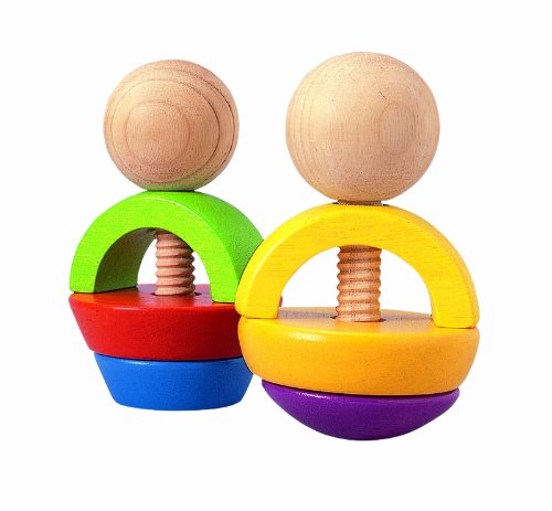 - jouet premier age - formes à  visser en bois