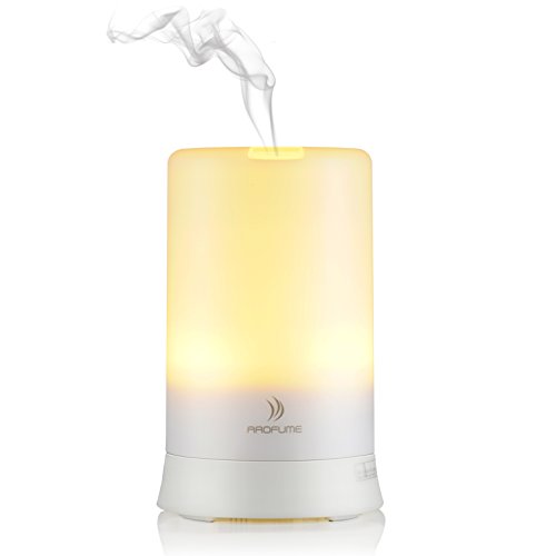 Arofume Diffuseur aromathérapie diffuseur d'huiles essentielles humidificateur ultrasonique à brume fraîche avec réglage de l'heure, arrêt automatique pour la maison, bureau, yoga, chambre et chambre bébé 0736950493769 (0736950493769)
