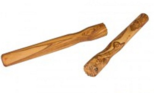 Pilon à cocktail en bois d'olivier, env., 18 cm
