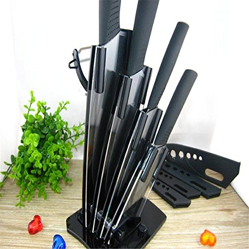 Set de couteaux de cuisine en céramique à lames...