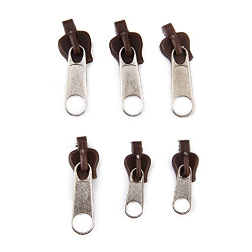 paaiter Lot de 6 tirettes de fermeture éclair d...