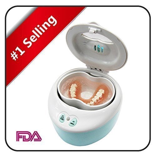 Home Care Wholesale® Stérilisateur uv grâce à la technologie de nettoyage par ultrasons pour nettoyer les dentiers, arrêtoirs, embouchures code EAN 0738283726149 