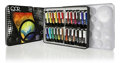 Qor W / C 24 Color Set 5ml Tubes 0738797009592 Golden Qor W / C 24 Color Set 5ml Tubes 0738797009592 Golden