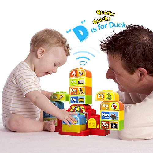 WEofferwhatYOUwant Cubes Parlants ABC. Auto-apprentissage Audio des Lettres de l' Alphabet en jouant avec des Cubes en Plastique. 0741587315575 (0741587315575)