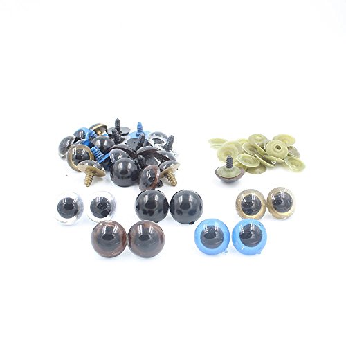 Grande Quantité 20-24 mm TEDDY Yeux Yeux en pla...