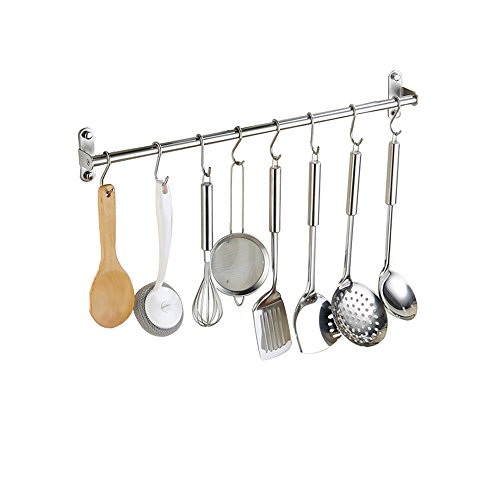 Barre Murale/Support de Rangement en Inox pour ...