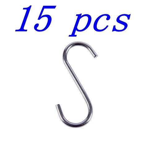 15 Pcs Crochets Cintres Patères en forme de S p...