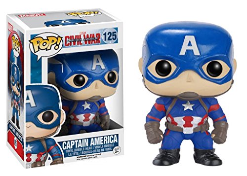 Funko - POP Marvel - Cap America 3 - Captain America 0742359573179 FunKo