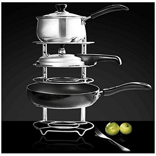 Pot 5 étages et organisateur Pot couvercle supp...