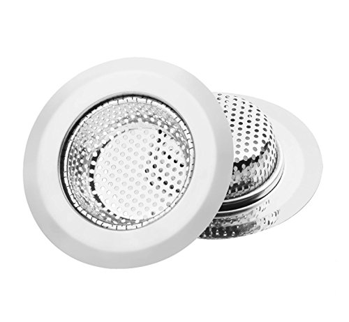 ARKTEK ARKTeK® Couvercle pour évier de cuisine en acier inoxydable Grand diamètre large 2,75 ", ensemble de 2 0742790922420 (0742790922420)