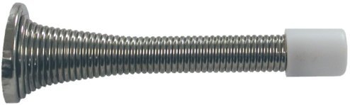Trade Pack Butoir de porte à ressort Finition nickel 80 mm 0742875406364 Trade Pack** Trade Pack Butoir de porte à ressort Finition nickel 80 mm 0742875406364 Trade Pack**