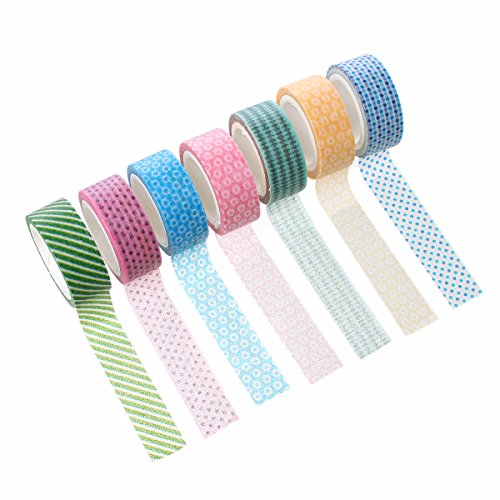 Ruban adhésif d'emballage décoratif en papier c...