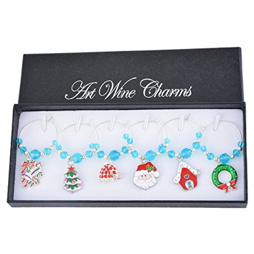 Mixte marque verres avec pendentif de noël stra...