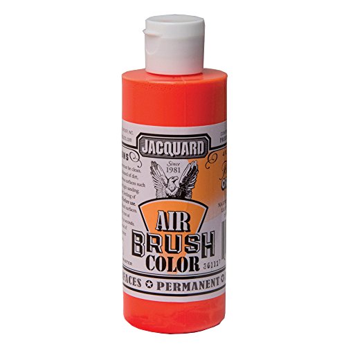 Jacquard Airbrush Color Jacquard 4Oz Fluor Orange code EAN 0743772022138 
