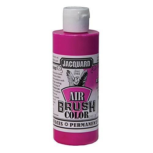 Airbrush Color Jacquard 4Oz Fluor Raspberry