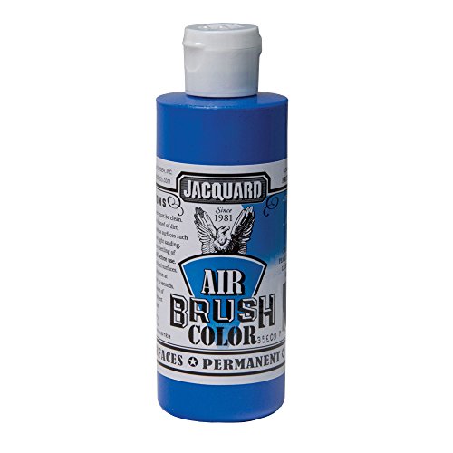 Jacquard 4Oz Airbrush Color Metallic Blue