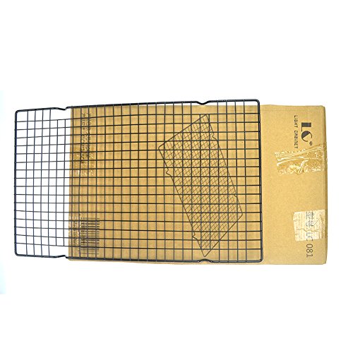 shuangjishan Four de fil plat à rôtir pour cuisson de refroidissement Cool Biscuits Gâteaux parfaitement Feuille Poêle à Four Passe au lave-vaisselle pour 0744370364231 (0744370364231)