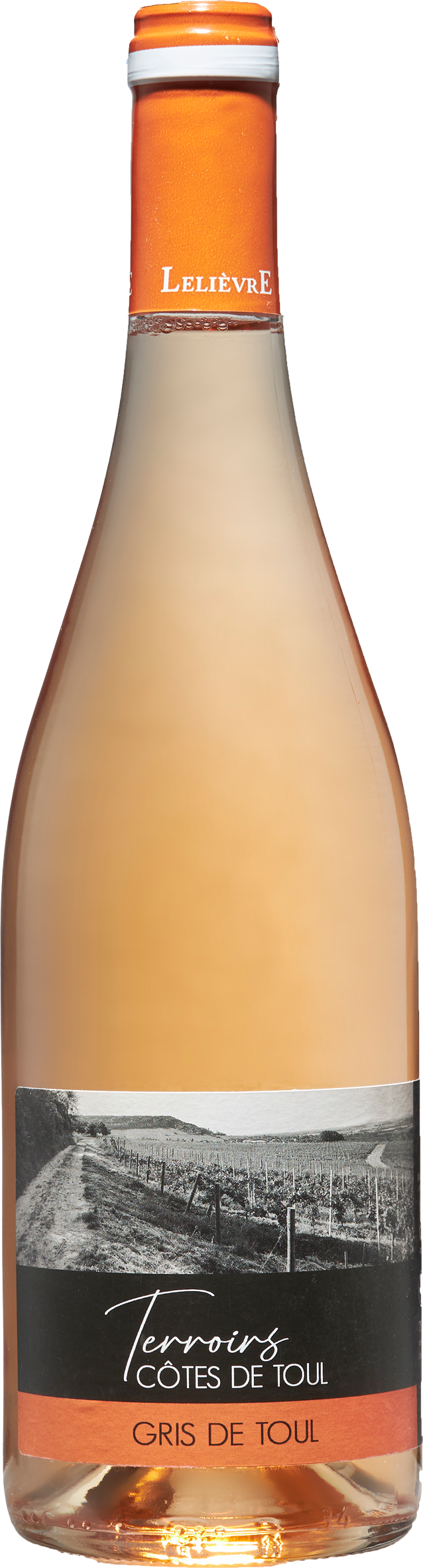 TERROIRS CÔTES DE TOUL AOC LORRAINE GRIS DE TOUL ROSÉ code EAN 0745110409625 