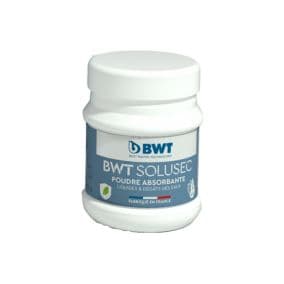 Poudre absorbante liquide et dégâts des eaux BWT Solusec 135g code EAN 0745760970810 
