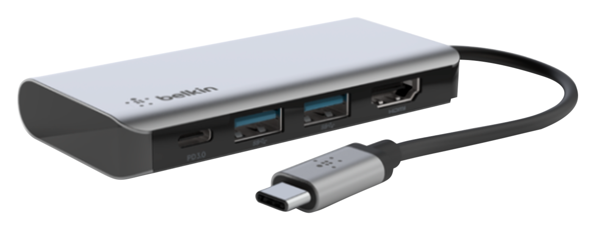 Hub USB-C 4 en 1 Multiport Adapteur