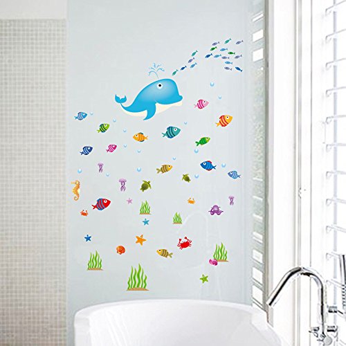 ufengke® Dauphin Poisson Monde Sous Marin Stick...