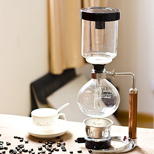 5 coupe café siphon cafetiere filtre aspirateur...