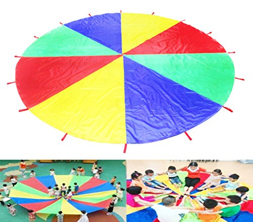 R) 3m grande lecture colorful parachute enfants...