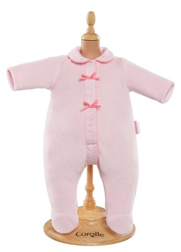- y5477 - vêtement poupon 42cm - mon classique corolle - pyjama rose 0746775224608 Corolle