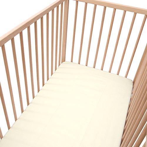SoulBedroom Ecru Clair / Lot de 2 Draps Housse - SoulBedroom Linge de lit pour bébé 70x140 cm 0746856380865 (0746856380865)