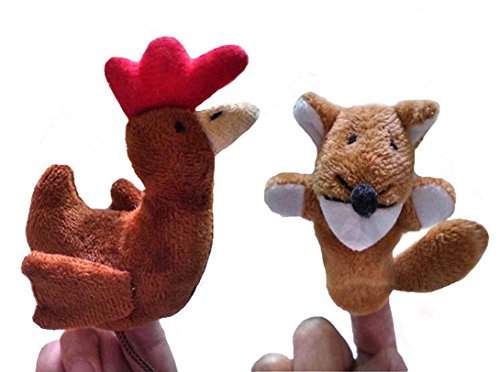 - lot de 2 types différents marionnettes à doig...