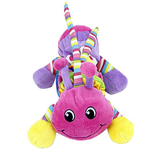 Hochet en Peluche Vibrant Bébé - Chenilles à Vi...