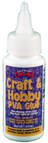Helmar Colle pva pour loisirs créatifs transparent 50 ml 0747311007082 (0747311007082)