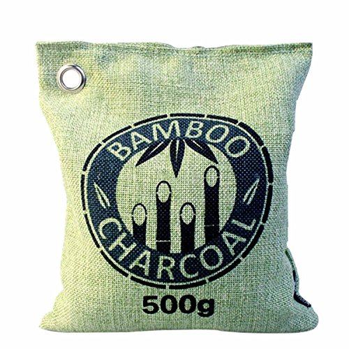 ushang 1 pièce Vert 500 g Sacs de charbon de ba...